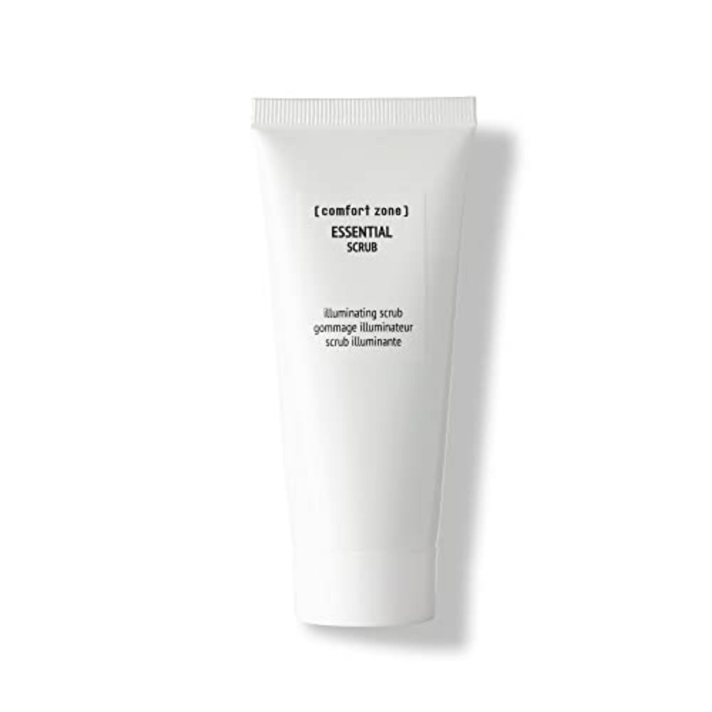 [ Comfort Zone ] Essential Illuminating Refining Scrub, Color and Dye Free, Fresh and Vibrant with Citrus & Herb Exfoliation, 2.02 Fl Oz