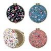 AUEAR, 4 Pack Retro Floral Makeup Compact Small Pocket Purse Mirrors Beauty Handheld Folding Portable Travel for Women Lady view 1