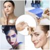 AUEAR, 3 Pack Professional Makeup Hand-held Palette Mixing Tray Clear Acrylic Nail Art Manicure or Foundation Eye Shadow Cremes Powders and Cosmetics view 2