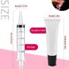 100 PACK 10ml Lip Gloss Tubes with 50 x Black Caps + 50 x White Caps view 3