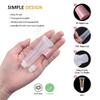 100 PACK 10ml Lip Gloss Tubes with 50 x Pink Caps + 50 x Silver Caps view 2