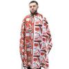 Barber Cape Hair Cutting Capes King Midas Barber Cape For Men (Red & White) view 1