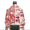 Barber Cape Hair Cutting Capes King Midas Barber Cape For Men (Red & White) view 4