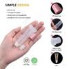 100 PACK 10ml Lip Gloss Tubes with 50 x Pink Caps + 50 x Black Caps view 2