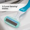 Schick Hydro Silk Sensitive Women's Disposable Razors, 9ct | 5-Blade Disposable Razors for Women Sensitive Skin | Travel Razor for Women view 2