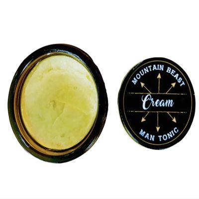 Hand and Foot Cream for Men-Creamy Organic Lotion for Men's Cracked Feet Hardworking Hands Psorisis Eczema By Mountain Beast Man Tonic
