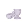 Glass Eye Wash Cup - Clean and Healthy Eyes | Soothing Relief from Irritants, Dust, Dry Eyes | Set of 2 Cups with Eye-Shaped Rim for a Snug Fit view 1