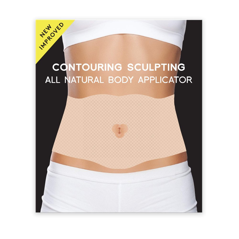 All Natural Moisturizing Body Applicator Wrap  Easy to Use Body Wrap -By Shape and Tone (12 WRAPS)
