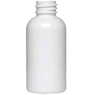1oz White Boston Round Bottles 20-410 Neck (100)