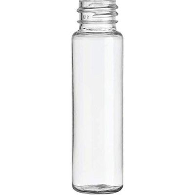 60ml Clear Cylinder PET Bottles 20-410 Neck (250)