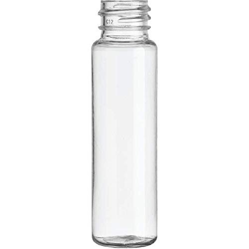 60ml Clear Cylinder PET Bottles 20-410 Neck (250)