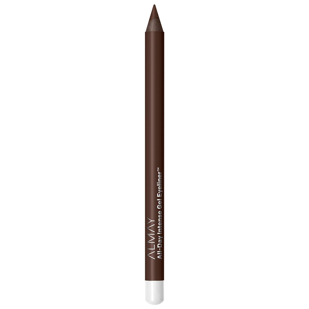 Almay Gel Eyeliner, Waterproof, Fade-Proof Eye Makeup, Easy-to-Sharpen Liner Pencil, 140 Deep Chestnut, 0.045 Oz