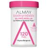 Almay Biodegradable Makeup Remover Pads, Micellar Gentle, Hypoallergenic, Fragrance-Free, Dermatologist & Ophthalmologist Tested, 120 Count view 1