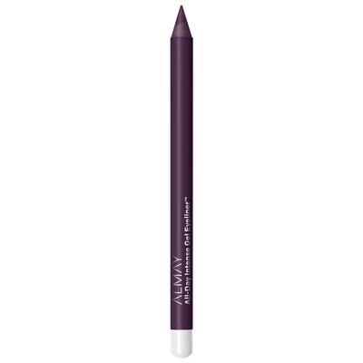 Almay Gel Eyeliner, Waterproof, Fade-Proof Eye Makeup, Easy-to-Sharpen Liner Pencil, 130 Pure Plum, 0.045 Oz