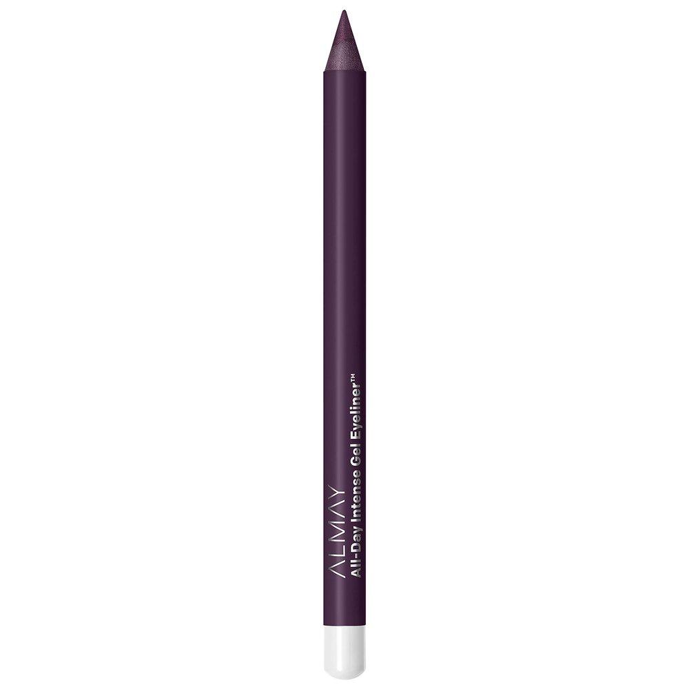 Almay Gel Eyeliner, Waterproof, Fade-Proof Eye Makeup, Easy-to-Sharpen Liner Pencil, 130 Pure Plum, 0.045 Oz