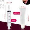 100 PACK 10ml Lip Gloss Tubes with 50 x White Caps + 50 x Blue Caps view 3