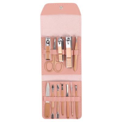 1 Set Nail Clipper Set Grooming Kit Manicure Kit for Home Manicure Tool Home Manicure Kit Professional Nail Scissor Stainless Steel Clipper Clippers Kit