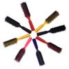 Eco Style Gold Olive Oil & Shea Butter & Black Castor Oil & Flaxseed 32oz (Including Double Sided Edge Control Hair Brush, Detangling Wide Tooth Comb & 2 pc Colorful Handle Nylon Bristles Brushes) view 4