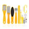 10 in 1 Foot Scrubber Professional Pedicure Tools Kit Rasp Foot File Callu Remover Set Feet Exfoliating Scrubber Cleaner for Men Women Salon view 1