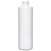 8oz White Cylinder HDPE Bottles 24-410 Neck (250) view 1