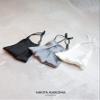 Beverly Hills Silk Mask Collection in Neutral 3 Pieces by KARIZMA 19 Momme 100% Mulberry Silk 6A Grade Black Grey White view 2