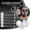 Narrative Cosmetics Clown White Cream Makeup, Quick Drying Professional Face Paint for the Stage, Film, Halloween, and Cosplay, 1.9 Oz. view 3