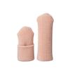 2 Pairs Moisturizing Silicone Gel Heel Socks with 4pcs Gel Toe and Finger Cap view 4