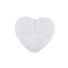 1pc Makeup Brush Cleaner Heart Shaped Silicone Finger Glove Washing Scrubber Comestic Washing Board Brushes Cleaning Mat Beauty Tools view 1