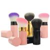 1pc Retractable Foundation Blending Blush Highlighter Brush Portable Comestic Brush for Cream Powder Women Girl Face Make Up Supplies view 3