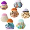 1pc Shell Shape Makeup Brush Women Fashion Foundation Powder Blush Brush Flat Shell Bottom Concealer Brush Portable Travel Brush view 2