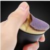 1pc 3d Wavy Cosmetic Brushes Professional Foundation Makeup Brushes for Face Foundation Blending Liquid Cream Powder Brush with Plastic Handle(black) view 2