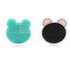 1pc Silicone Makeup Brush Cleansing Mat Wet Dry Double Use Brush Cleaner Bear Shaped Comestic Brush Washing Tool Women Girl Beauty Tool view 4