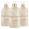 Baylis & Harding Liquid Hand Soap Wash with Dispenser, Elements, Pink Blossom & Lotus Flower, 16.9oz/500ml (3-Pack) view 1