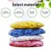 Magik 100~400 Pack Disposable Shower Cap White Color One-off Elastic Cap for Home (200 Pack, Yellow) view 3
