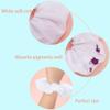 10 Pack White Cotton Scrunchies for Tie Dye Hair Elastic Hair Ties Pony Tail Holder for Party view 4