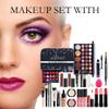 Professional Makeup Set,Newooh Cosmetic Starter Kit With Storage Bag Portable Travel Make Up Palette Birthday Xmas Gift Set Full Sizes Eyeshadow Face Powder Lip Gloss for Teenage & Adults view 4