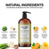 Men's 3-in-1 Wash, Moisturizing Shampoo, Conditioner, and Body Wash for Men, Suitable for All Skin and Hair Types, 32oz - Abbot Kinney Apothecary (Energizing Citrus) view 2