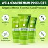 Wellness Premium Products Top 3 Sampler & Gift Box - Travel Size, Organic, Hemp Seed Oil Shampoo, Conditioner, & Treatment Mask for Strong, Healthy Hair - 3 x 1.7oz view 4