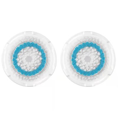 Brush Head Replacements Compatible with Clarisonic Mia 1, Mia 2, Mia Fit, Alpha Fit, Smart Profile Uplift and Alpha Fit (Blue2 Packs)