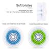 Brush Head Replacements Compatible with Clarisonic Mia 1, Mia 2, Mia Fit, Alpha Fit, Smart Profile Uplift and Alpha Fit (Blue2 Packs) view 3