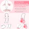 7 Pieces Nose up Lifting Shaper Clips Set Nose Bridge Reduction Tool Silicone Lifter Beauty Clip Tools for Wide Low Curved Big view 3