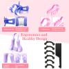 7 Pieces Nose up Lifting Shaper Clips Set Nose Bridge Reduction Tool Silicone Lifter Beauty Clip Tools for Wide Low Curved Big view 4