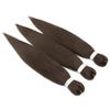 Easy Braid Crochet Hair Pre Stretched Braiding Hair Extensions Hot Water Setting Braiding Hair Yaki Texture Braids Professional Itch Free Synthetic Fiber 26In (2 Bundles,Medium Brown) view 4