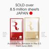 REVISIS Moist Facial Pack (10sheets) collagen, hyaluronic acid, placenta extract and cherry blossom extract, Made in Japan view 2