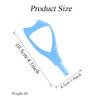 2 Pcs 3 in 1 Eyelash Tool Mascara Applicator Comb Guide and Brush Curler Plastic Eye Makeup Tool Set (Pink + Blue) view 2