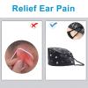 LUCKYBUNNY 3PCS Cute Teeth Working Cap with Button, Women Men Breathable Lace Up Sweatband Work Hat Hair Cover (Cute Teeth) view 2
