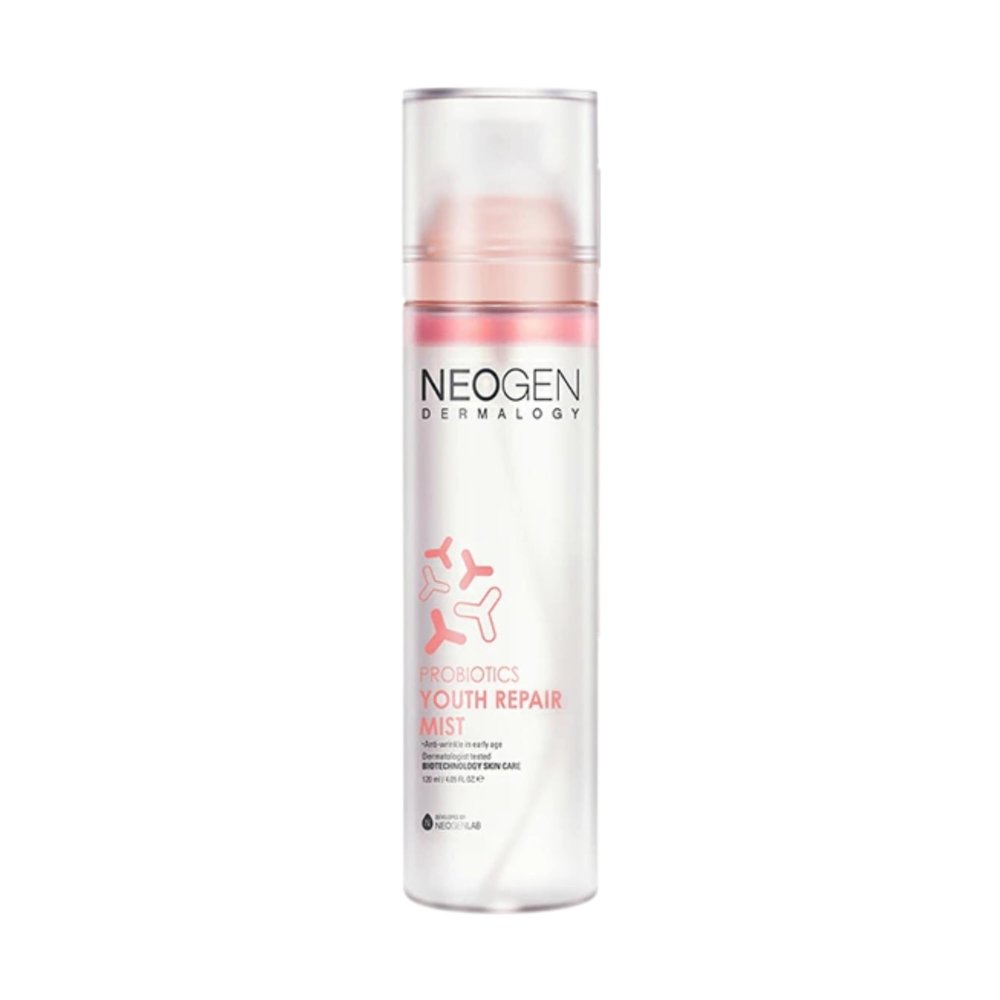 [K-Beauty] Neogen Dermalogy Probiotics Youth Repair Mist | Gentle Hydrating Face Mist w/Superprobiotics Collagen, Niacinamide & Ceramides 4.05 fl oz
