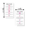 Eyebrow Lamination Aftercare Instruction Cards | Physical Printed 2 x 3.5 inches Business Card Size | Starter Lift Kit with Tint at home diy aftercare supplies | White with Icons Design view 3