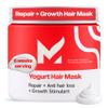 Maka Capilar Health Yogurt Hair Mask for Dry, Damaged Hair - Procapil for Anti-Hair Loss, Hair Growth & Repair, Oil Control - Sulfate-Free, Paraben-Free, Natural Hydration & Strength 12 fl oz view 1