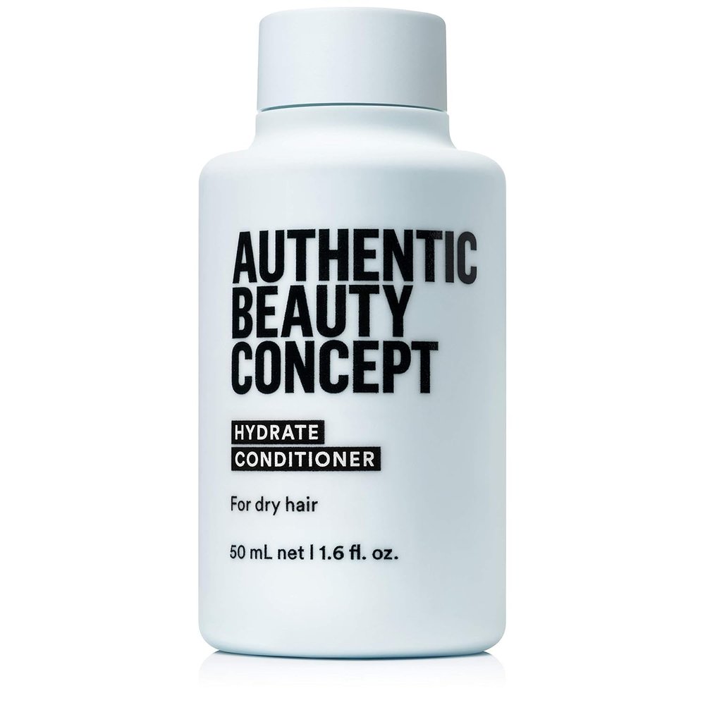 Authentic Beauty Concept Hydrate Conditioner | Hydrating Conditioner For Normal To Dry or Curly Hair | Moisturizes & Revitalizes Dry Hair | Vegan & Cruelty-free | Silicone-free | 1.6 fl. oz.